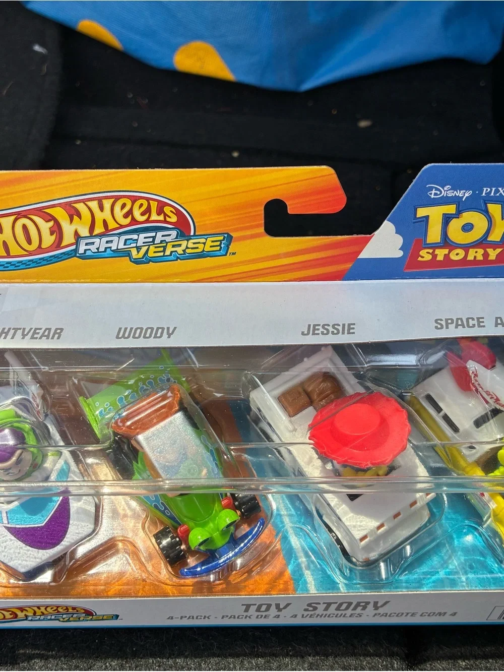 Hot Wheels Racerverse Toy Story 4-Pack — Multicolor Character Cars